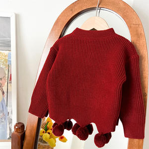 Set Casual due pezzi per ragazze autunno inverno maglione completo e Tutu di capodanno con fiocco con paillettes Set da <span class=keywords><strong>ragazza</strong></span> dolce e alla moda - Product Image 4