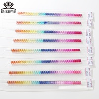 EMEJEWE Vente en gros de pierres précieuses arc-en-ciel de laboratoire, saphir taille octogonale, pierres en vrac certifiées par un tiers pour la fabrication de bijoux