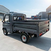 Camion électrique à haute capacité de charge, cabine simple, petit véhicule de logistique pour la distribution urbaine et la livraison en supermarché