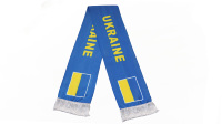 Nouveau produit : Écharpes personnalisées avec drapeau de l'Ukraine, caractéristiques de l'Ukraine, pour les fans et les clubs de supporters