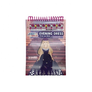 Nouveau carnet de notes miniature en spirale personnalisé 2026, <span class=keywords><strong>livre</strong></span> de <span class=keywords><strong>dessin</strong></span> avec autocollants à habiller pour filles et enfants - Product Image 5