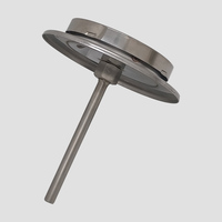 Back Entry Stainless Steel Dial Thermometer for Kitchen Oven 60mm