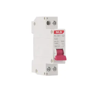 Ac Dc 1P 2P 3P 4P Mcb Rccb Rcb Elcb Mcb Mcb Miniatuur Stroomonderbreker Voor Zonne-Energie Systeem