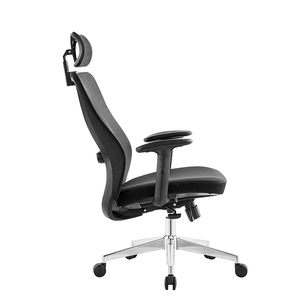 Chaise de bureau ergonomique exécutive en maille avec appui-tête, meilleur style moderne noir, vert, rouge, orange, bleu, style ressort, emballage - Product Image 5
