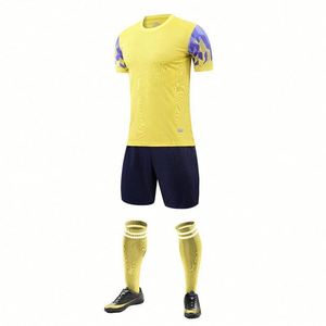 Uniforme de Fútbol Personalizado de Fábrica para Adultos, Unisex, Talla Grande, Secado Rápido, Transpirable, 100% Poliéster - Product Image 1