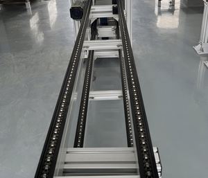 TOSHINE-2 Durable Stainless Steel Belt Conveyor Pallet Conveyor Adjustable Speed 2500kg Load Capacity New Food Shop Home Use - Product Image 5