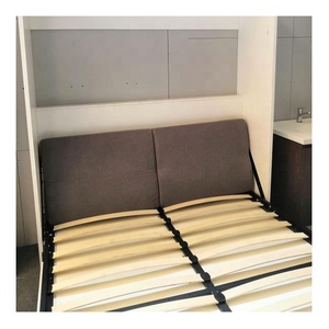 Muebles Ahorradores de Espacio para el Hogar ATWB001B, Sofá <span class=keywords><strong>Cama</strong></span> <span class=keywords><strong>Vertical</strong></span> Plegable de Madera, <span class=keywords><strong>Cama</strong></span> Murphy con Sofá - Product Image 5