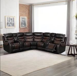 Canto Seccional Recliners Sofá Set Couro Tecido Cadeiras Reclinável Power Lift Sofá Cadeira Venda Cadeira Reclinável Elétrica 9022 - Product Image 3