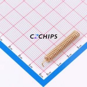 VG433SNX39-6W3 Antenna Through hole Component (THT) RF Spring Antenna 433MHz 40MHz 2.5dBi - Product Image 1