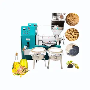 High oil yield coconut peanut vegetable palm sunflower hydraulic oil press machine