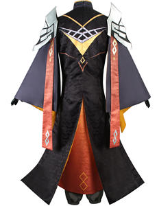 Pour Genshin Impact <span class=keywords><strong>Morax</strong></span> Cosplay Costume tenues complètes pour Halloween Rex Lapis Zhongli costumes Anime jeux ensemble de vêtements - Product Image 3