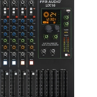 Console de mixage audio 12 canaux, table de mixage analogique avec enregistrement USB, effets DSP pour salle de conférence, scène