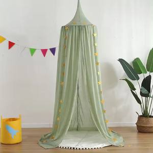 Giocattoli all'ingrosso della casa del gioco della biancheria e del cotone per bambini Non tossici <span class=keywords><strong>tenda</strong></span> del Tepee dell'interno - Product Image 2