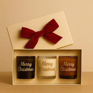 Luxury customized soy wax <b>candles</b> <b>gift</b> pack scented <b>candle</b> <b>set</b> with Logo and box 3.5oz glass <b>candles</b> for home decor xmas wedding - Product Image 6