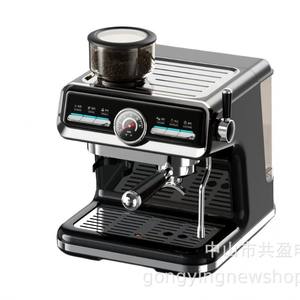 เครื่องชงกาแฟกึ่งอัตโนมัติสไตล์อิตาลี ทำจากสแตนเลส ถังน้ำขนาด 1.2 ลิตร ใช้งานได้หลากหลาย เหมาะสำหรับใช้ในบ้าน เครื่องทำเอสเพรสโซ - Product Image 1