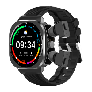 ファッション <span class=keywords><strong>2</strong></span>-in-1 スマートウォッチ ワイヤレスイヤホン付き 高品質 TWS 健康モニタリング フィットネスブレスレット スポーツ Z19 スマートウォッチ - Product Image 1