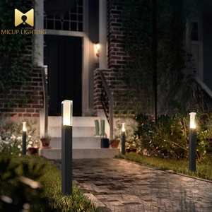 Modern Minimalist Kare LED Bahçe Lambası IP65 Su Geçirmez Dış Mekan Bahçe Çim Yolu Aydınlatması - Product Image 5