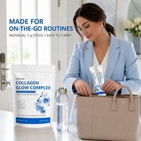 Poudre de Collagène L-Glutathion Sans Sucre en Sachet Individuel, Résistante à l'Humidité, pour un Teint Éclatant et un Mode de Vie Actif (OEM/ODM)