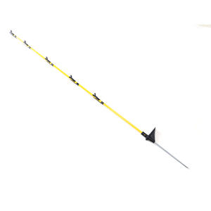 เสารั้วไฟฟ้าไฟเบอร์กลาสชิ้น/แพ็ค100 1.17ม. พร้อมโพลีโพสต์โพลีพลาสติกแบบสเต็ป - Product Image 1