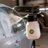 Semprotan Busa 2L untuk Detailing Mobil, Penyemprot Busa Elektrik 7.4V Isi Ulang untuk Pencucian Mobil