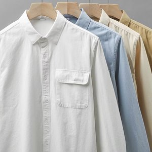Camisa de vestir de hombre de manga larga de tela de terciopelo con estampado floral personalizado al por mayor estilo de oficina formal de pie informal de verano para hombre - Product Image 2
