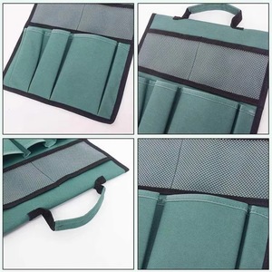 Sac à outils BSCI pour siège de jardinage, sac de rangement pliable pour outils de plantation à fixer sur un banc, trousse à outils de jardinage - Product Image 6