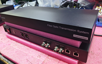 Convertisseur Extenseur Transmetteur Récepteur Fibre Optique 2 Canaux 12G SDI Vidéo vers Ethernet et Audio XLR sur LC 10km