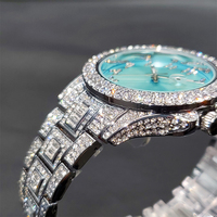 Montres à quartz MISSFOX, marque de mode, style streetwear, hip-hop, unisexe, avec diamants brillants, bijoux pour mariage et fête, nouvelle collection, dropshipping