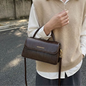 Sac vintage pour femme 2026, nouvelle mode, sac à bandoulière, sac à main haut de gamme pour femme, petit sac carré - Product Image 4