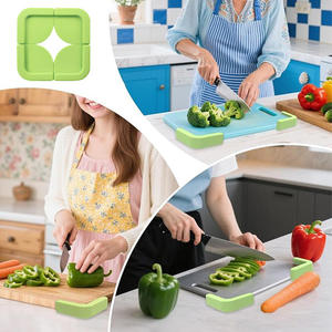 Silicone Cutting Board Non-Slip Feet <b>Pads</b> Kitchen Safety Anti-Slip Protectors <b>Practical</b> Kitchen Tools for Stable Cutting Boards - Product Image 3