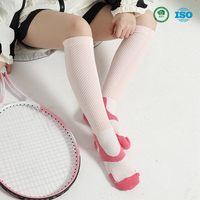 Chaussettes de compression unisexes respirantes en nylon à séchage rapide, longues jusqu'au mollet, pour la course, le fitness et l'entraînement