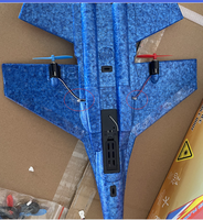 Avión planeador a Control remoto para niños, juguete de avión de espuma de Avion EPP Flugzeug RC, 820 SU 27 290mm 2,4G 2.5CH