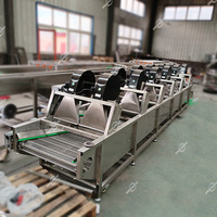 Ligne de traitement de nettoyage industriel et de séchage par soufflage Pot lavé peut bouteille poche sac sécheur d'air Machine pour aliments emballés