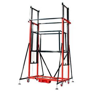 Platform Perancah Lipat 2M hingga 12M 500KG 300KG, Lift Konstruksi Tali Kawat Elektrik, <span class=keywords><strong>Hoist</strong></span> Hidrolik Otomatis - Product Image 2