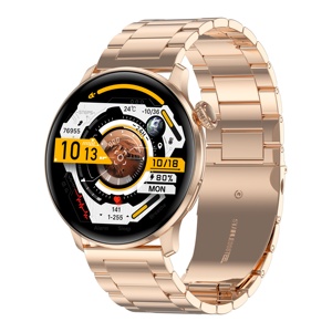 <span class=keywords><strong>Reloj</strong></span> DS5 de 1,43 pulgadas con seguimiento <span class=keywords><strong>GPS</strong></span> para <span class=keywords><strong>mujer</strong></span>, resistente al agua, gerente de salud fisiológica para <span class=keywords><strong>mujer</strong></span>, <span class=keywords><strong>reloj</strong></span> <span class=keywords><strong>inteligente</strong></span>, <span class=keywords><strong>reloj</strong></span> de moda Rosa Negra - Product Image 1