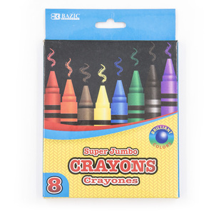 8 <span class=keywords><strong>Colori</strong></span> Super Jumbo Pastelli a Cera <span class=keywords><strong>per</strong></span> <span class=keywords><strong>Bambini</strong></span> in Scatola Colorata - Product Image 3