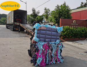 Precio barato aplastado sujetador <span class=keywords><strong>tela</strong></span> espuma triturada <span class=keywords><strong>tela</strong></span> sujetador espuma chatarra - Product Image 5