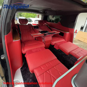 Asientos VIP de Cuero de Lujo para <span class=keywords><strong>Cadillac</strong></span> <span class=keywords><strong>Escalade</strong></span> Navigator, Tapicería de Asientos de Auto Modificada, Asiento Trasero Eléctrico, <span class=keywords><strong>Interior</strong></span> Personalizado - Product Image 4