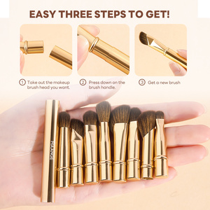 <span class=keywords><strong>MAANGE</strong></span> Nouveauté Brosse de Maquillage Professionnelle 8-en-1 Personnalisée OEM&ODM de Haute Qualité Multi-usages pour le Visage - Product Image 3