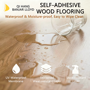 Suelo de vinilo SPC impermeable de 5 mm con sistema de clic, capa resistente y duradera para sala de estar - Product Image 6