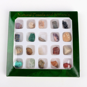 Vente en gros de boîtes de cristaux naturels bruts, collection de minéraux, boîte cadeau - Product Image 1