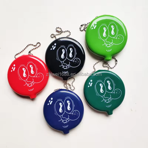 Porte-monnaie mini en silicone personnalisé, porte-monnaie en silicone, étui à monnaie en silicone, pochette à monnaie en caoutchouc PVC avec porte-clés - Product Image 1