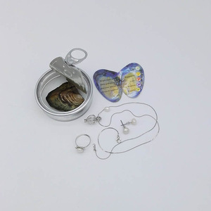 Collar de <span class=keywords><strong>Perlas</strong></span> de Ostra Coloridas de Grado AAA de 6 mm al por Mayor, Juego de <span class=keywords><strong>Perlas</strong></span> Naturales de Agua Dulce Sueltas, Idea de Regalo de Amor, Perla del Amor - Product Image 2