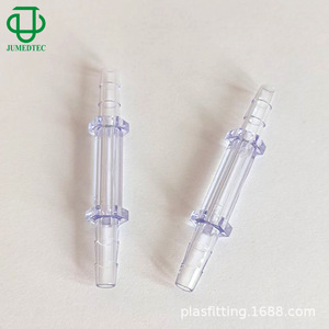 Conector de Tubería de Plástico Azul para Uso Médico, de Alta Calidad, de Dos Vías, Recto, Tipo Pagoda, Accesorios Resistentes a la Radiación - Product Image 2