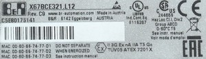 PLC X67BCE321L12 デジタルモジュール - Product Image 3