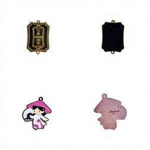 Porte-clés en acier personnalisé - Étiquette 3A, porte-clés en métal, prix bas, haute qualité - Product Image 1