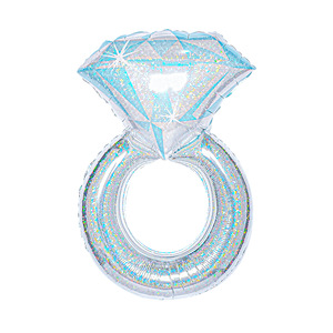 Palloncino Foil Grande 107*63cm a Forma <span class=keywords><strong>di</strong></span> Anello con Diamante Inciso al Laser per Proposta <span class=keywords><strong>di</strong></span> Matrimonio, Decorazione per <span class=keywords><strong>Festa</strong></span> <span class=keywords><strong>di</strong></span> Nozze, Dichiarazione d'Amore, San Valentino - Product Image 6