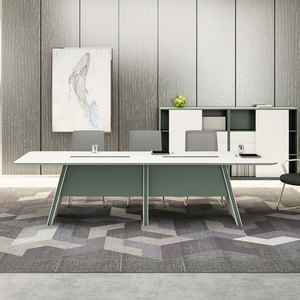 High Quality Highly Decent Modern Rectangular Shape Office Furniture Meeting Table Office <b>Desk</b> Board Room Conference Tables - Product Image 2