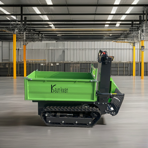 <strong>strong</strong> driving motorized crawler <strong>power</strong> <strong>wheel</strong> <strong>barrow</strong> china truck mini dumper minero diesel - Product Image 3