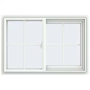 Design de grelha de janela deslizante pvc 1200x1200